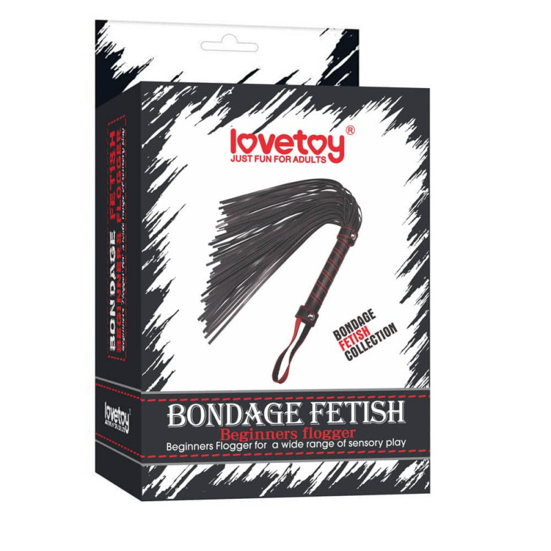 Bondage Fetish floger za početnike od veštačke kože — LVTOY00151